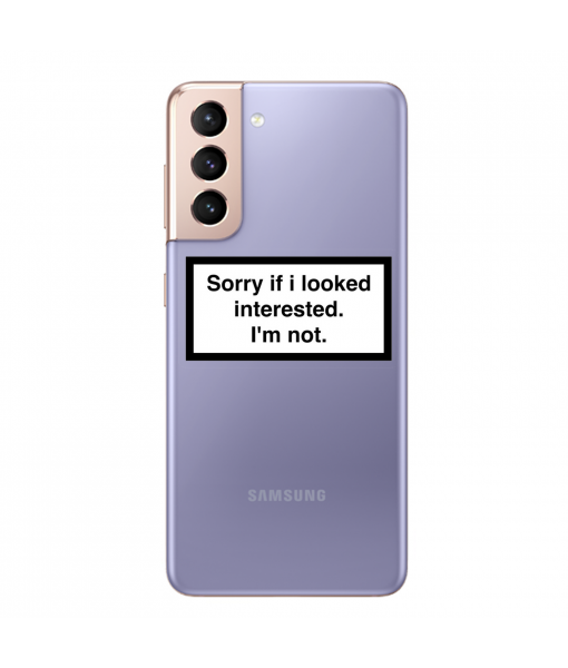 Husa Samsung Galaxy S22, Silicon Premium, INTERESTED